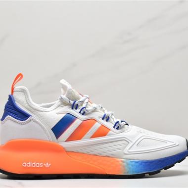 Adidas Originals ZX 2K Boost 全新爆米花緩震休閑運動跑鞋
