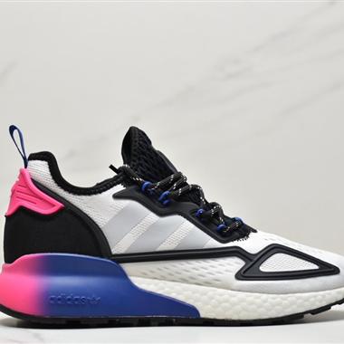 Adidas Originals ZX 2K Boost 全新爆米花緩震休閑運動跑鞋