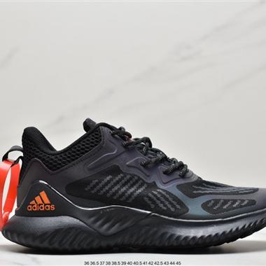 Adidas AlphaBounce M 3M反光 阿爾法跑鞋 