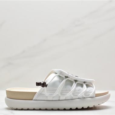 Nike Asuna Slide 2"Black/White"阿斯納二代機能調節系列休閑運動沙灘拖鞋