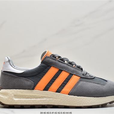 Adidas Racing 1 Boost Prototype 速度輕盈複古系列百搭透氣休閑運動慢跑鞋