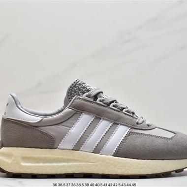 Adidas Racing 1 Boost Prototype 速度輕盈複古系列百搭透氣休閑運動慢跑鞋