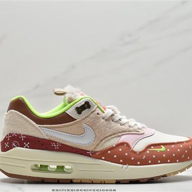 Nike Air Max 1"Noise Aqua"??初代復古氣墊百搭休閑運動慢跑鞋