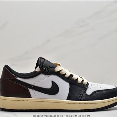 Nike Air Jordan 1 Low OG"Black/Mocha"AJ1 低幫經典復古文化休閑運動籃球鞋