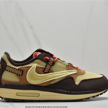 Travis Scott x Nike Air Max 1"Cactus Jack"?? 低幫復古百搭休閑運動慢跑鞋