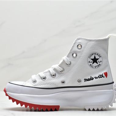 Converse Run Star Hike1970S 帆布松糕鋸齒底厚底增高