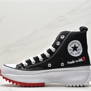 Converse Run Star Hike1970S 帆布松糕鋸齒底厚底增高