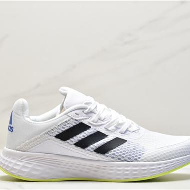  ADIDAS DURAMO 9 三葉草 清風系列 複古網面透氣跑步鞋