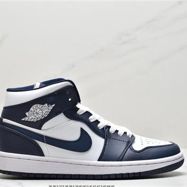 Nike Air Jordan 1 Mid AJ1喬1中幫文化籃球鞋