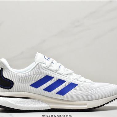 Adidas  Supernova M 網面透氣爆米花緩震跑鞋