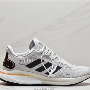 Adidas  Supernova M 網面透氣爆米花緩震跑鞋
