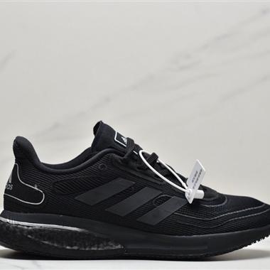 Adidas  Supernova M 網面透氣爆米花緩震跑鞋