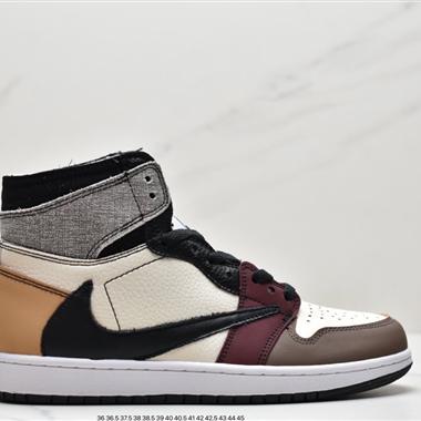 Nike Air Jordan 1 AJ1 WH 喬1 高幫複古文化休閑運動籃球鞋