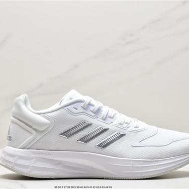 ADIDAS DURAMO 10 三葉草 清風系列 複古網面透氣跑步鞋