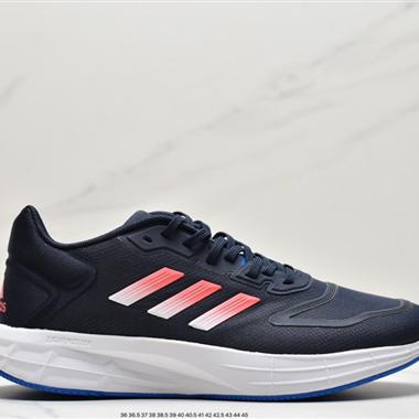 ADIDAS DURAMO 10 三葉草 清風系列 複古網面透氣跑步鞋
