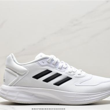 ADIDAS DURAMO 10 三葉草 清風系列 複古網面透氣跑步鞋
