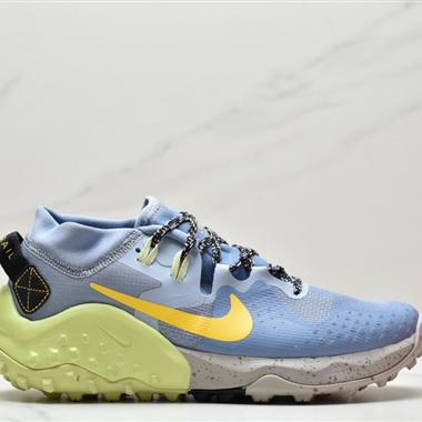Nike Air Zoom Wildhorse 7"Yellow/Black/Blue"野馬7代低幫越野戶外避震緩沖休閑運動慢跑鞋