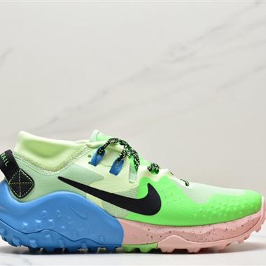 Nike Air Zoom Wildhorse 7"Yellow/Black/Blue"野馬7代低幫越野戶外避震緩沖休閑運動慢跑鞋