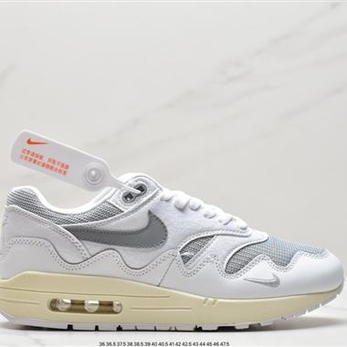 Patta x Nike Air Max 1"Black/White/Grey"??初代復古氣墊百搭休閑運動慢跑鞋