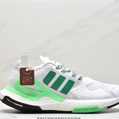 Adidas Originals 2020 Day Jogger Boost"Grey/LaserReflectiv"2020版慢跑者系列高彈復古休閑運動跑鞋