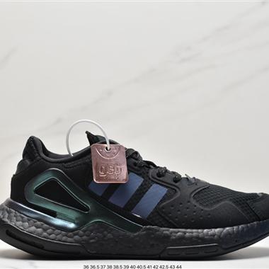 Adidas Originals 2020 Day Jogger Boost"Grey/LaserReflectiv"2020版慢跑者系列高彈復古休閑運動跑鞋