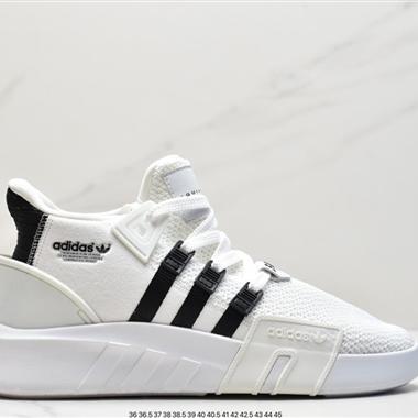 Adidas EQT BASK ADV 三葉草 支撐者系列 針織輕便復古慢跑鞋 