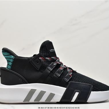 Adidas EQT BASK ADV 三葉草 支撐者系列 針織輕便復古慢跑鞋 