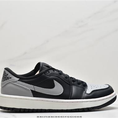 Nike Air Jordan 1 Low Golf"Wolf Grey"AJ1喬丹一代系列低幫經典復古文化休閑運動鞋支撐者系列 針織輕便復古慢跑鞋 