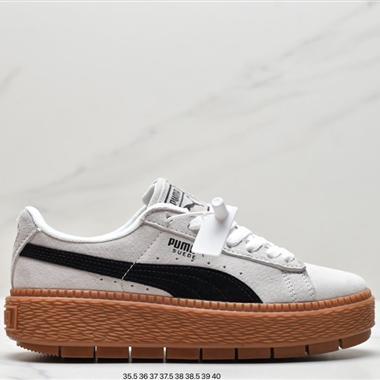 PUMA Platform Trace Block Wn's 彪馬蕾哈娜聯名 厚底松糕鞋 