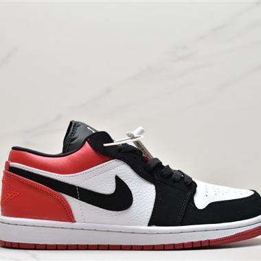 Nike Air Jordan 1 Low"Breathe/Triple White"AJ1喬丹一代低幫經典復古文化休閑運動籃球鞋