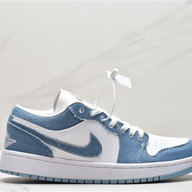 Nike Air Jordan 1 Low"Breathe/Triple White"AJ1喬丹一代低幫經典復古文化休閑運動籃球鞋