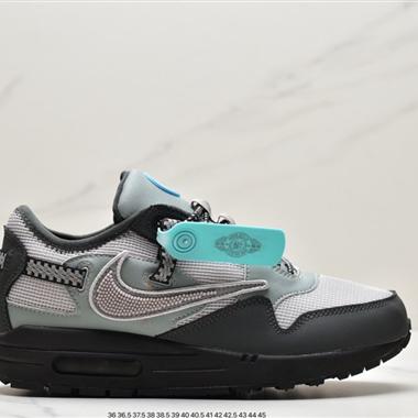 Travis Scott x Nike Air Max 1"Cactus Jack"??低幫復古百搭休閑運動慢跑鞋