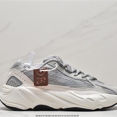 Kanye West x Adidas Yeezy 700 Runner V2"Inertia"700V2爆米花中底增高姥爺風百搭休閑運動復古慢跑鞋