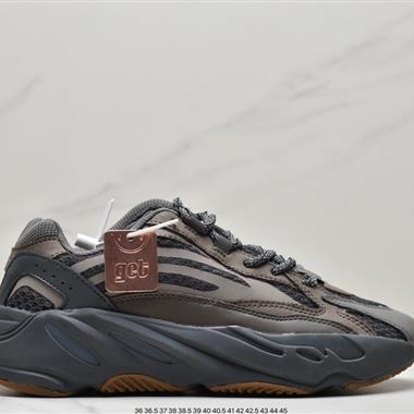 Kanye West x Adidas Yeezy 700 Runner V2"Inertia"700V2爆米花中底增高姥爺風百搭休閑運動復古慢跑鞋