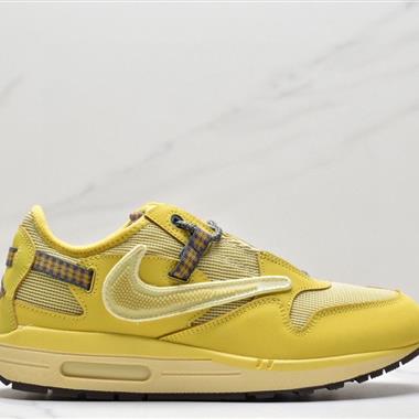 Travis Scott x Nike Air Max 1"Cactus Jack"??改版款低幫復古百搭休閑運動慢跑鞋