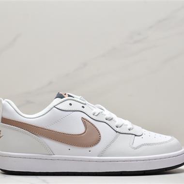 Nike Court Borough Low 2學院系列休閑運動皮革板鞋