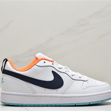 Nike Court Borough Low 2學院系列休閑運動皮革板鞋