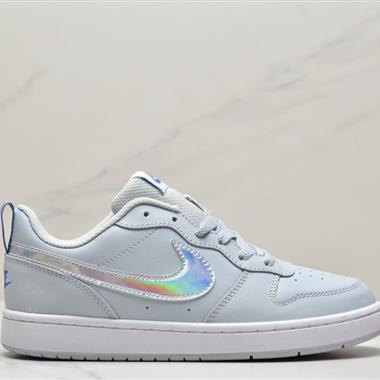 Nike Court Borough Low 2學院系列休閑運動皮革板鞋