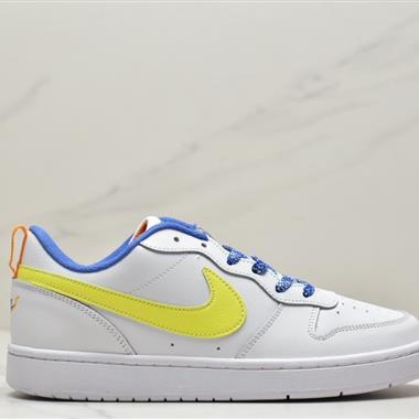 Nike Court Borough Low 2學院系列休閑運動皮革板鞋