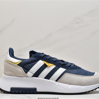 Adidas Originals Retropy  爆米花速度輕盈復古系列百搭透氣休閑運動慢跑鞋