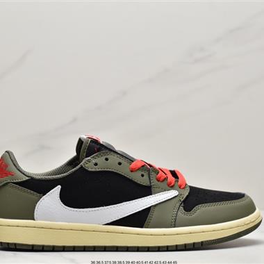 Travis Scott x Nike Air Jordan AJ1 Low QX 倒鉤TS聯名低幫板鞋