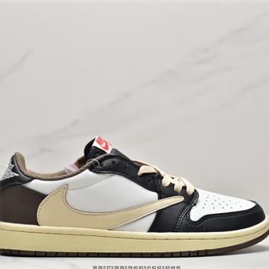 Travis Scott x Nike Air Jordan AJ1 Low QX 倒鉤TS聯名低幫板鞋