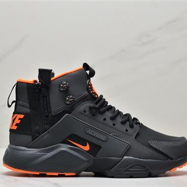 NIKE Air Huarache City Mid Lea 華萊士高幫拉鏈機能風運動跑鞋
