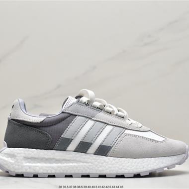 Adidas Racing 1 Boost Prototype 速度輕盈復古系列 百搭透氣運動慢跑鞋