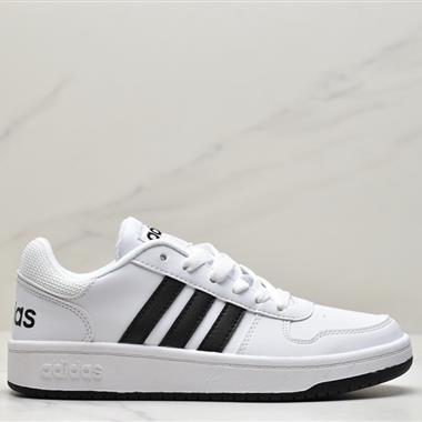 Adidas HOOPS 2.0 MID 百搭休閑運動板鞋
