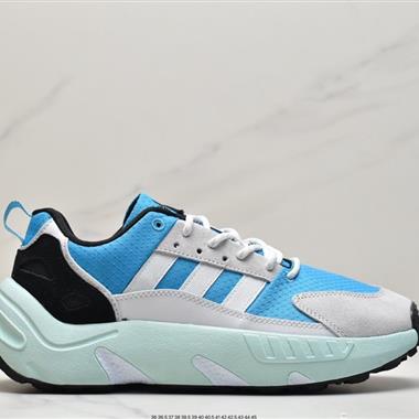 Adidas ZX 22 BOOST 新款厚底緩震運動休閑跑步鞋