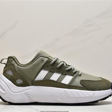 Adidas ZX 22 BOOST 新款厚底緩震運動休閑跑步鞋