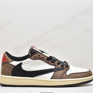 Fragment Design x Travis Scott x Nike Air Jordan 1 Low OG SP"Military Blue"AJ1