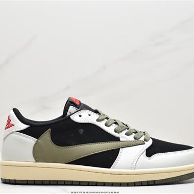 fragment design x Travis Scott x Nike Air Jordan 1 Low OG SP"Military Blue"AJ1