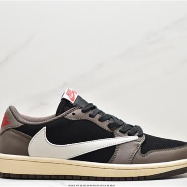 fragment design x Travis Scott x Nike Air Jordan 1 Low OG SP"Military Blue"AJ1